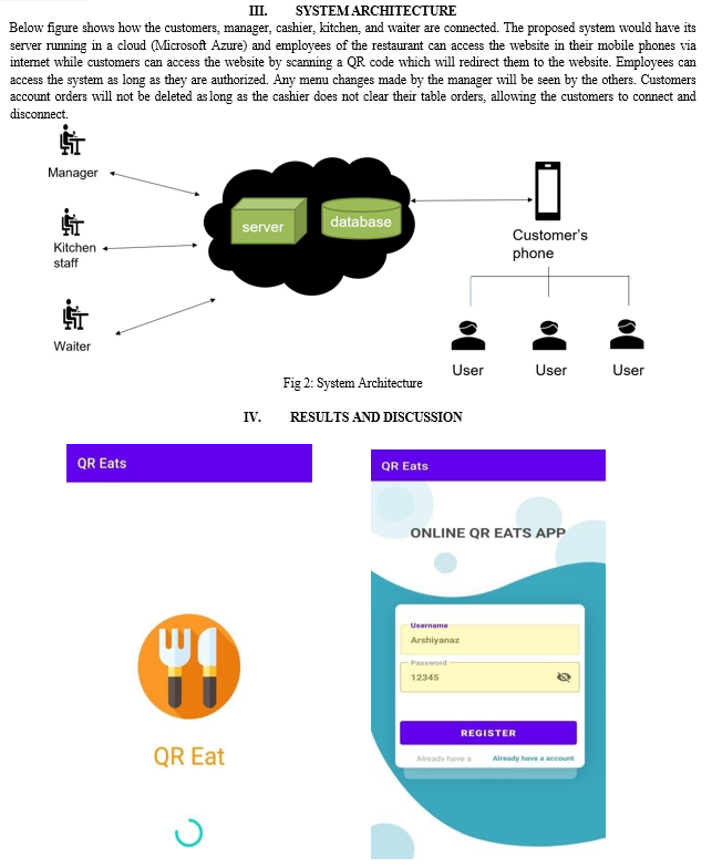 An Innovative KOT Ordering System For Restaurants